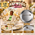 Custom Memorial Photo Button- 2.95"